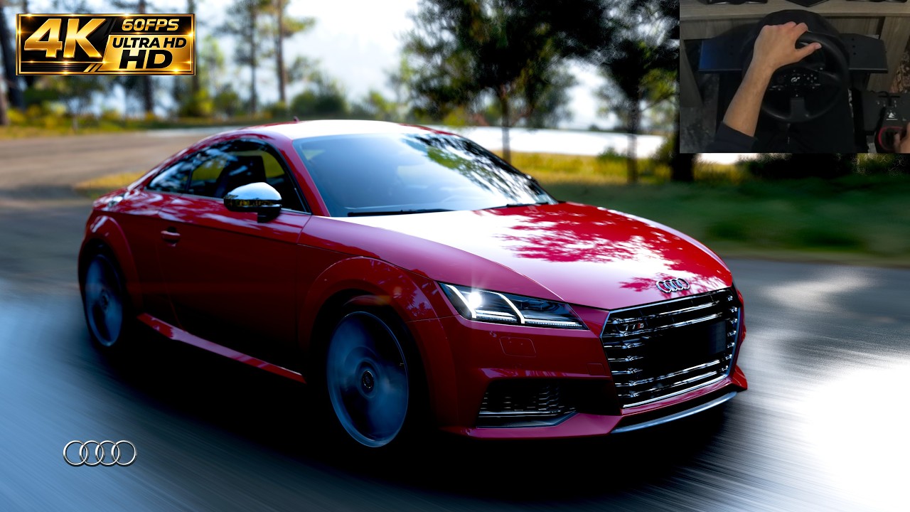 This Audi TT Was Not Meant For Dirt… | FH5 Steering Wheel Gameplay