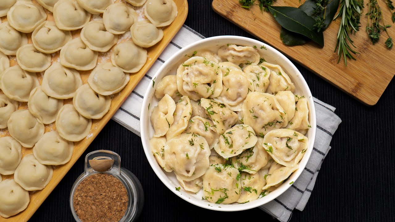 Как приготовить пельмени. Нужно всего 3 ингредиента и 30 минут вашего времени