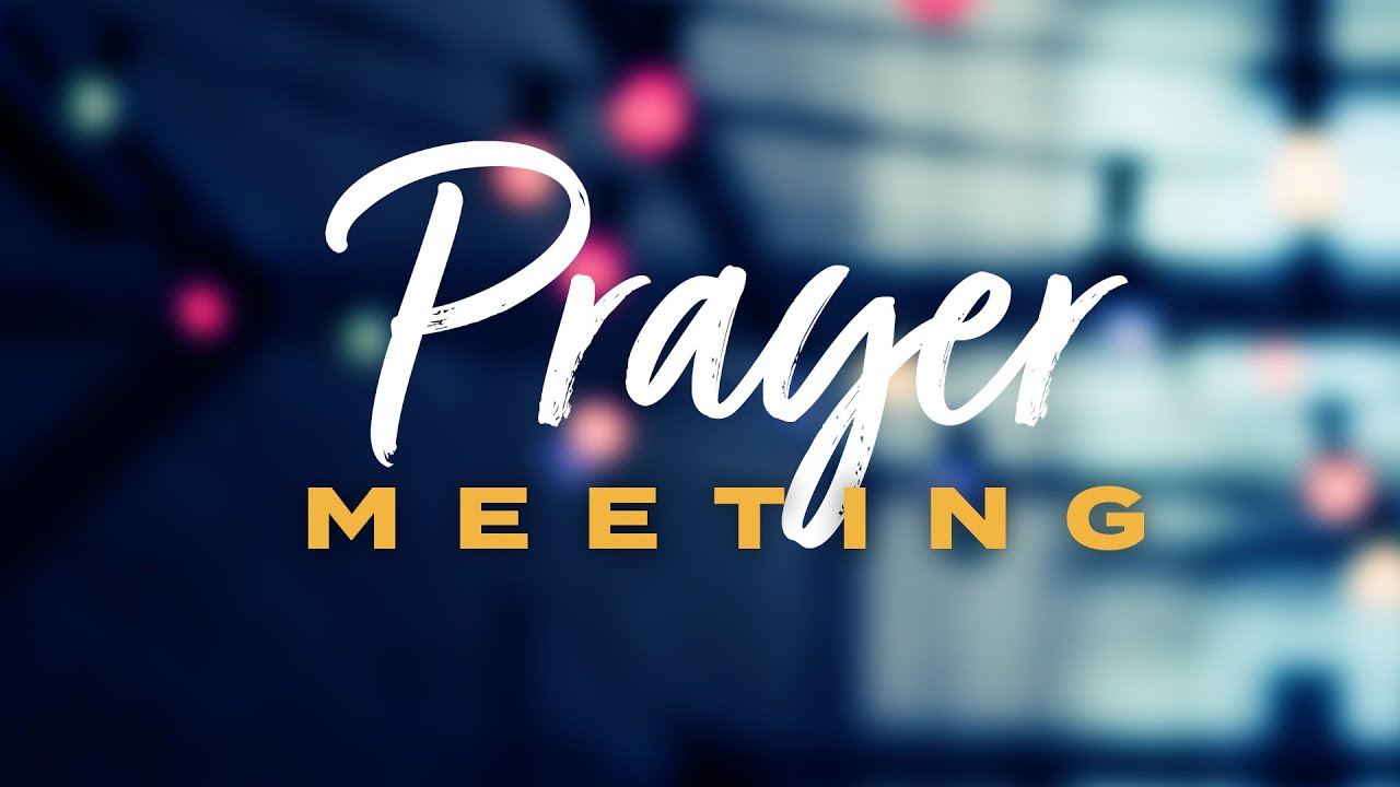 Prayer Meeting  with Dr, Sherwin Jack | 01.22.2026
