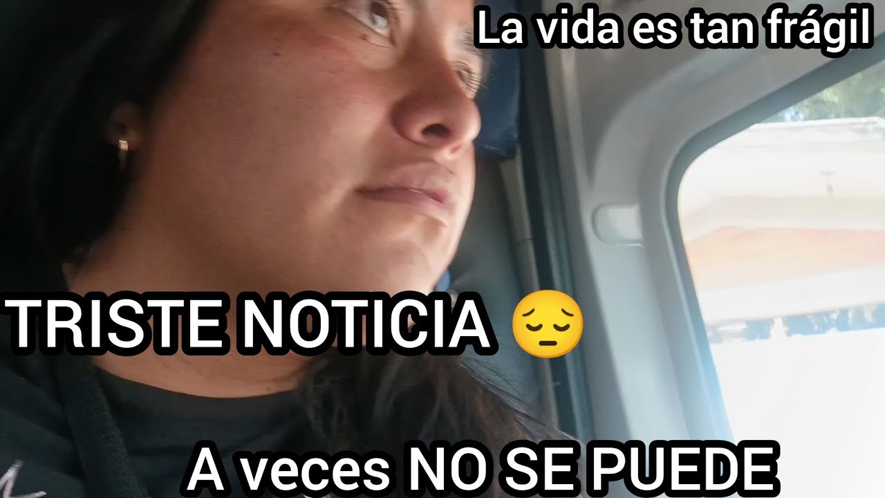 TRISTE NOTICIA UNA TRISTE DESPEDIDA 😢 LA DEPRESIÓN LO DEJE CRECER APESAR DE TODO SIGO ADELANTE 