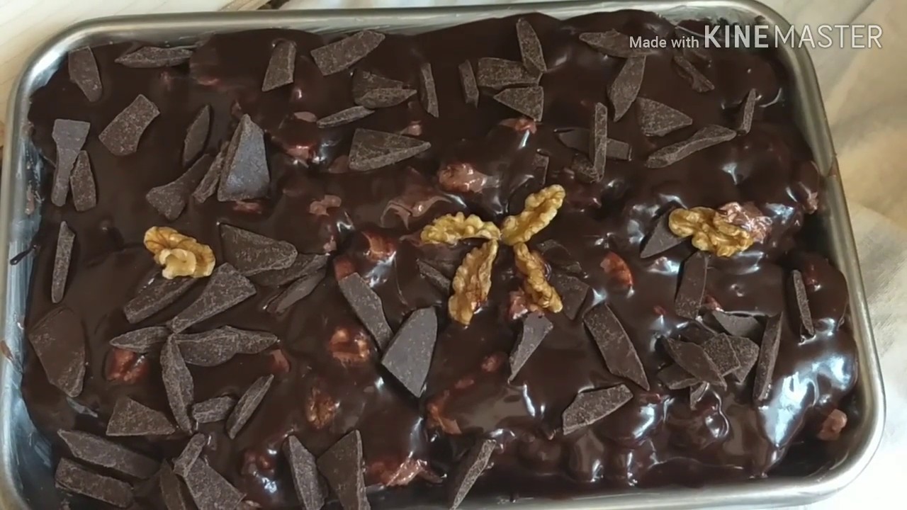 Torta crocante de nozes