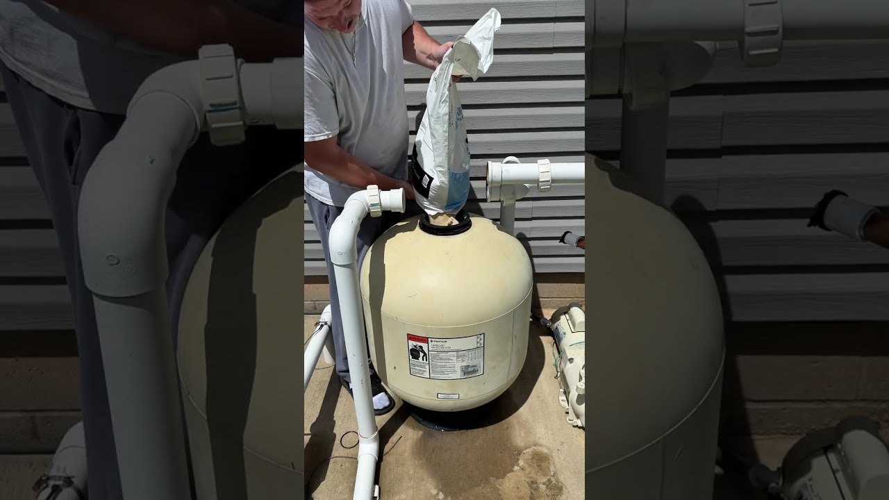How to change SAND in your POOL Filter
