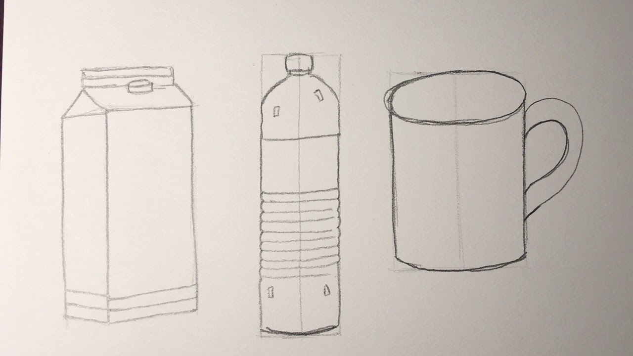 Dibujo con líneas curvas para niños. Parte 2.