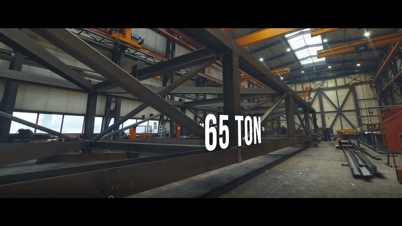 Nauta Heeg - large steel truss for shipyard