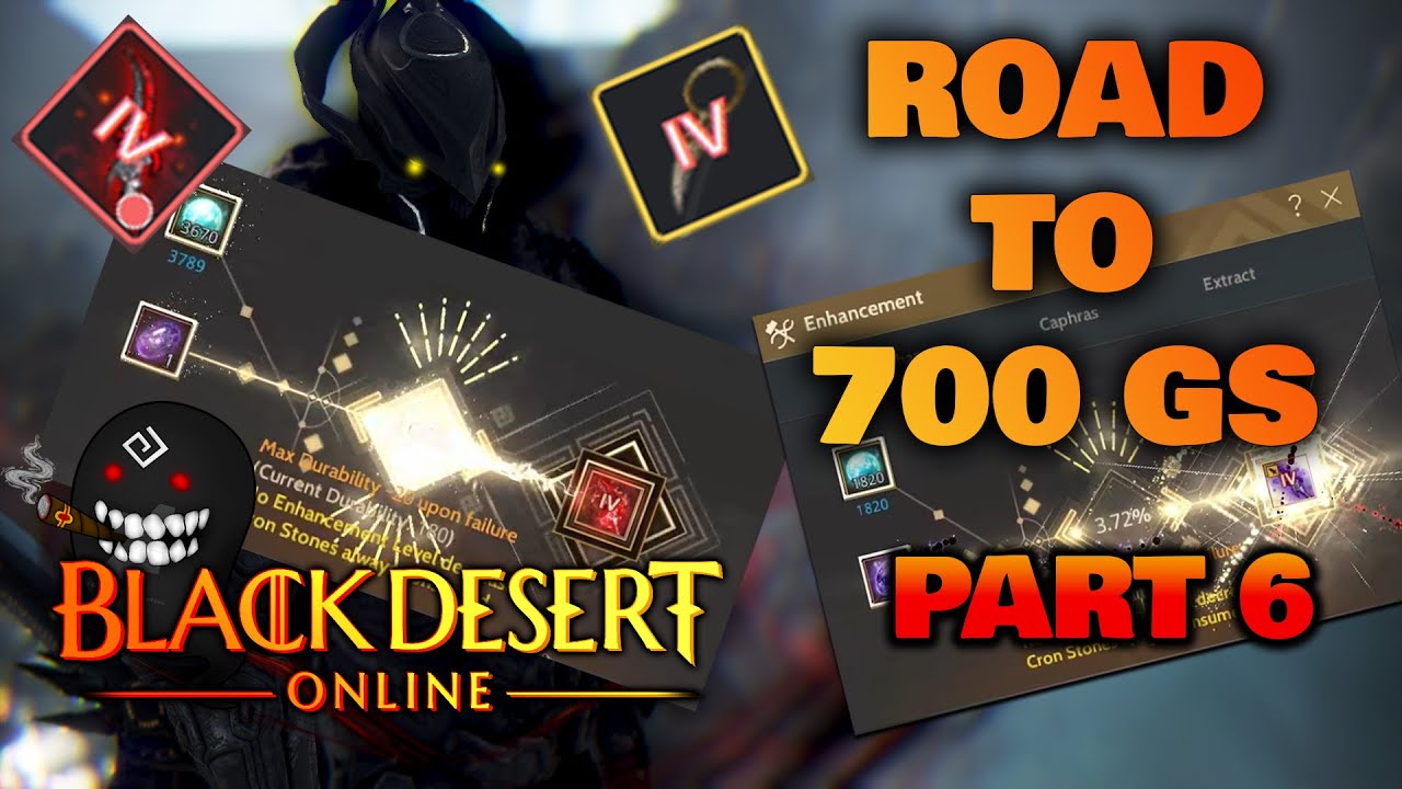 BDO | Road to 700 GS | PEN Black Star Attempt? | Grinding/PVP/PVE/Accessory Attempts Part #6