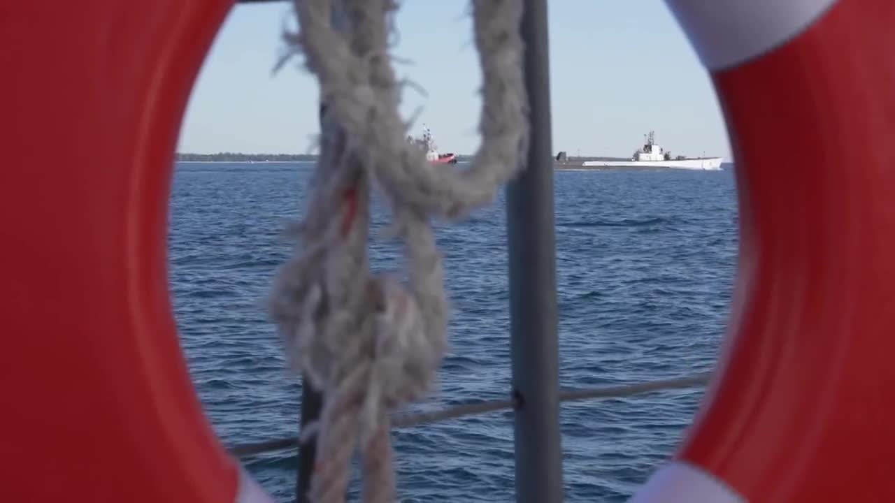 USS Cobia departs Manitowoc for first time in nearly 30 years for repairs