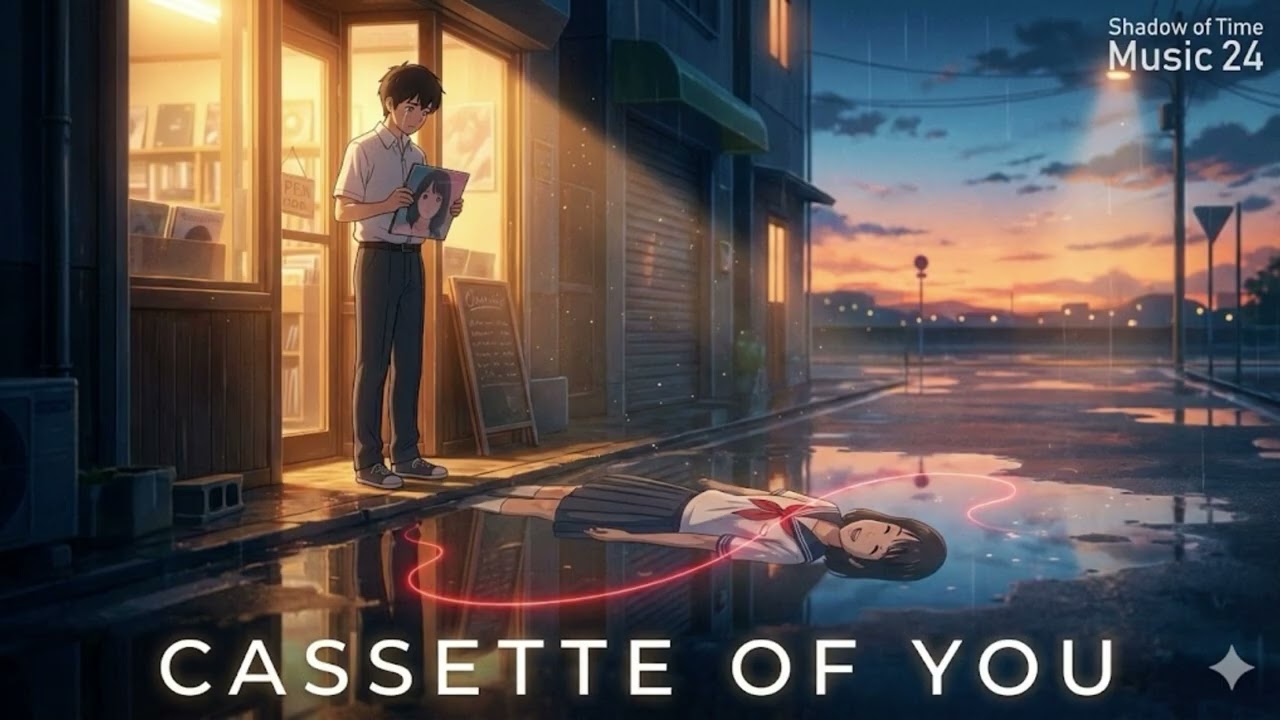 CASSETTE OF YOU 🌙 | Emotional Anime Ending Theme | Love Beyond Time OST – Shadow of Time Music 24