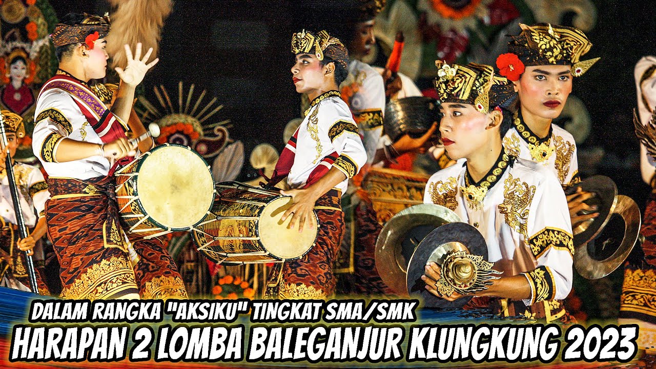 JUARA HARAPAN 2 LOMBA BALEGANJUR AKSIKU TINGKAT SMA/SMK SE-KABUPATEN KLUNGKUNG 2023