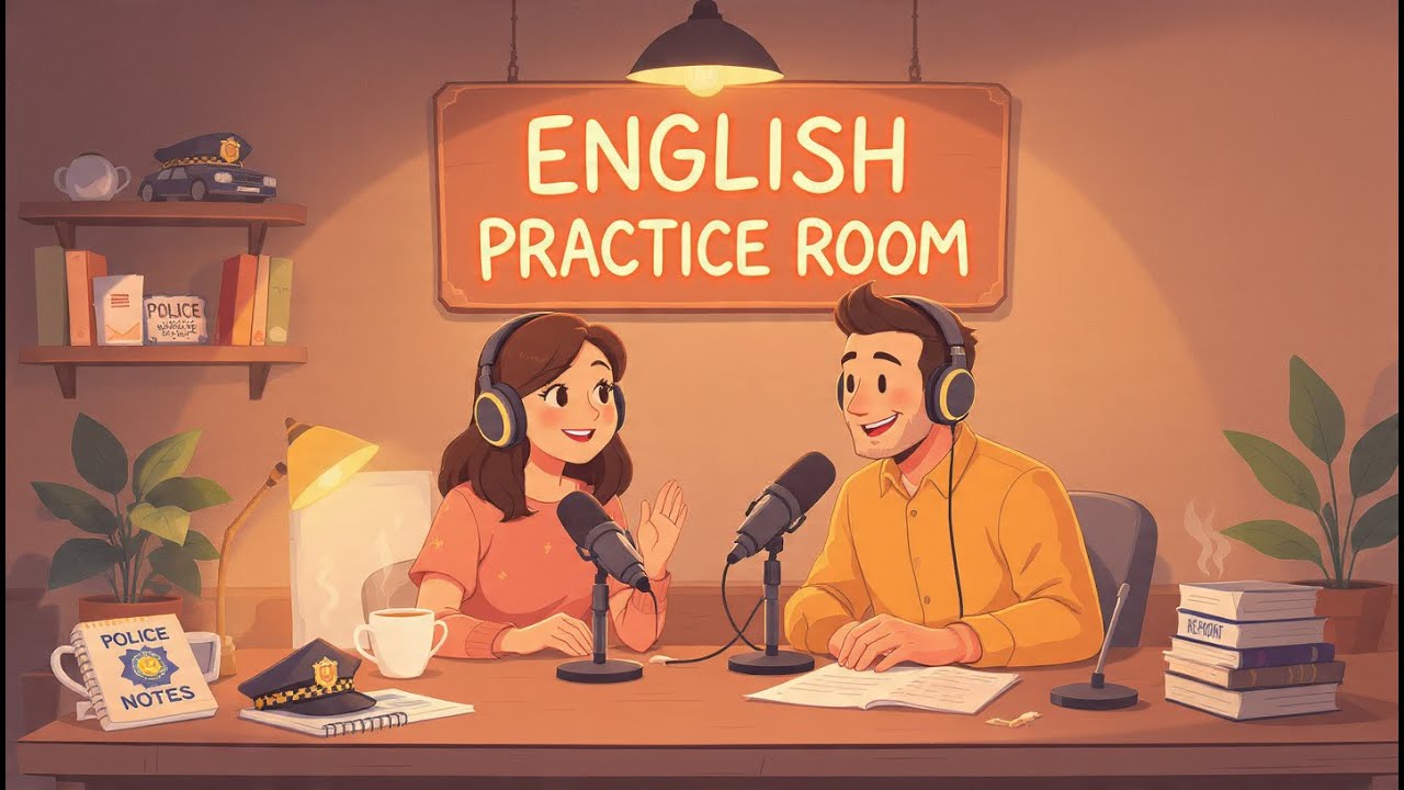 Daily English Conversation | Pharmacy, Gym & Police