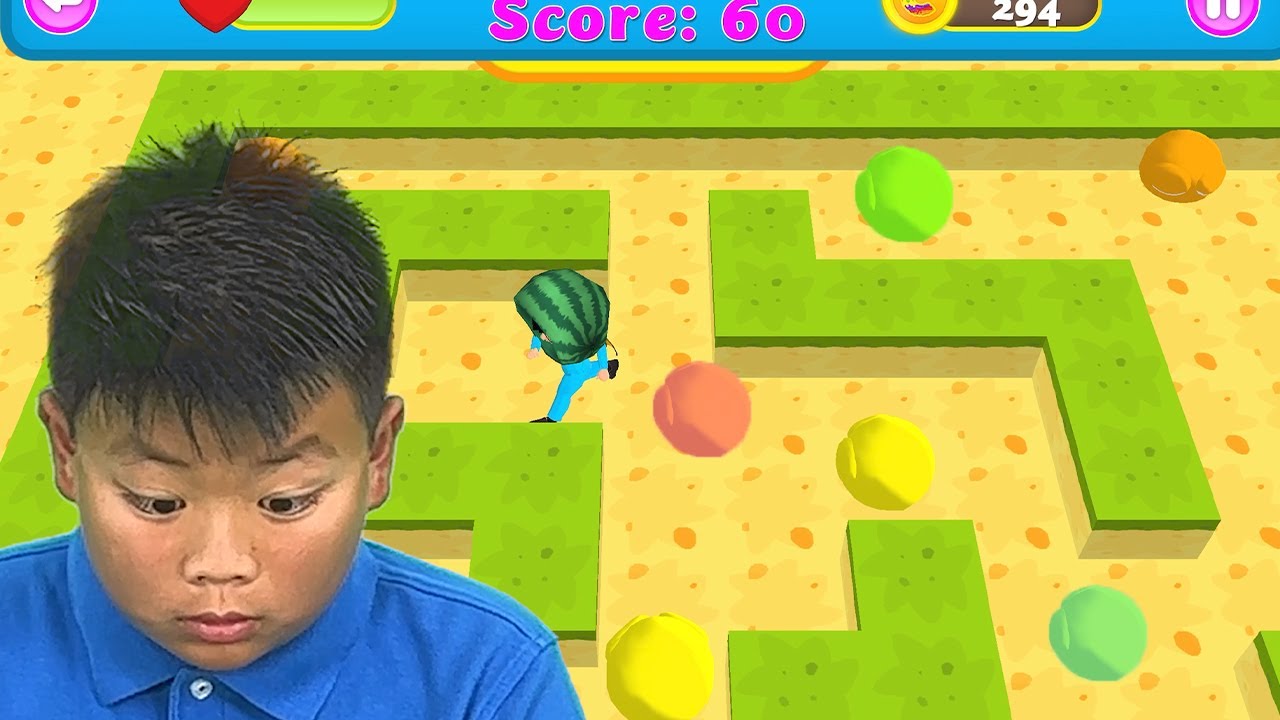 Alex Playing Color Tag Game for Kids on the TC App