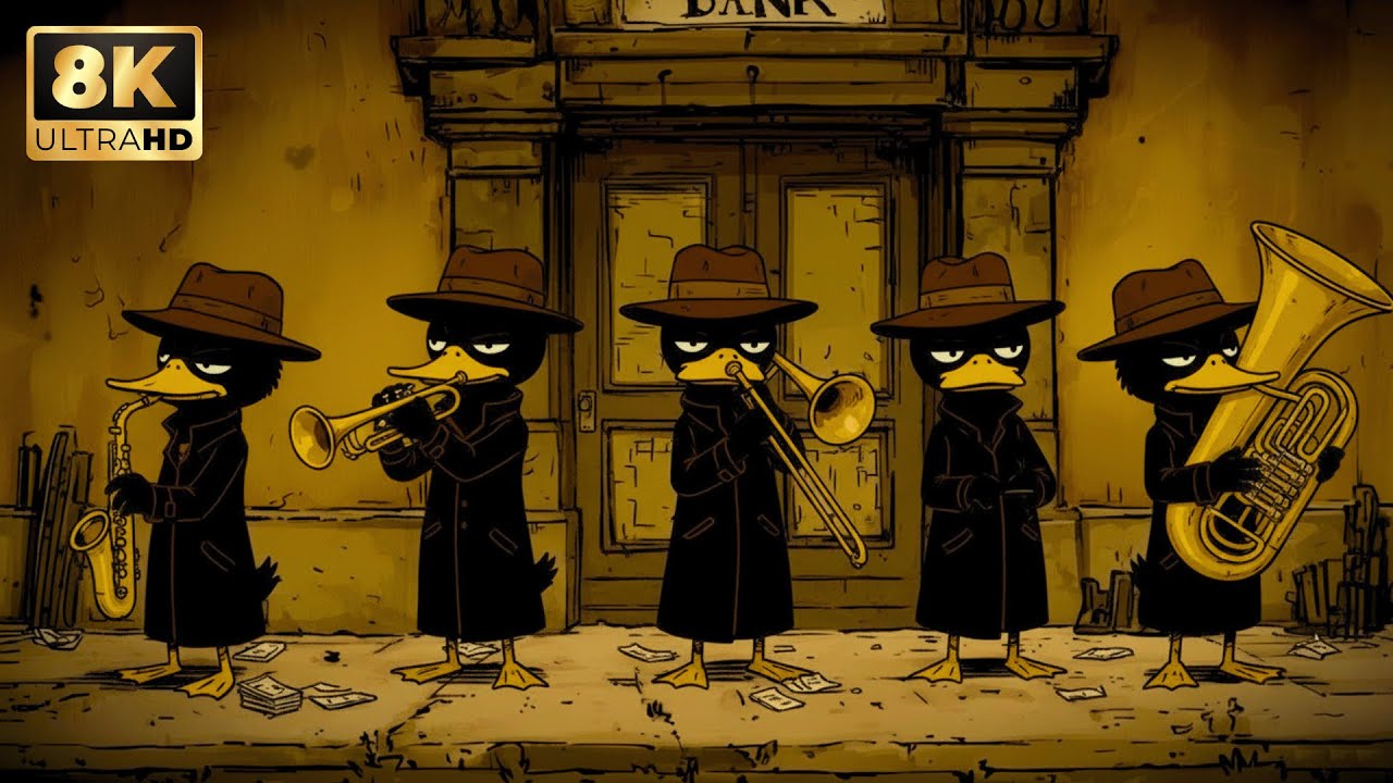 Dark NOIR Jazz Music - 12 Hours of Film Jazz | Chicago & Atmospheric Lounge Music