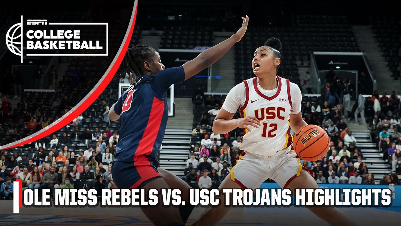 OPENING THRILLER 🍿 Ole Miss Rebels vs. USC Trojans | Full Game Highlights | ESPN College Basketball