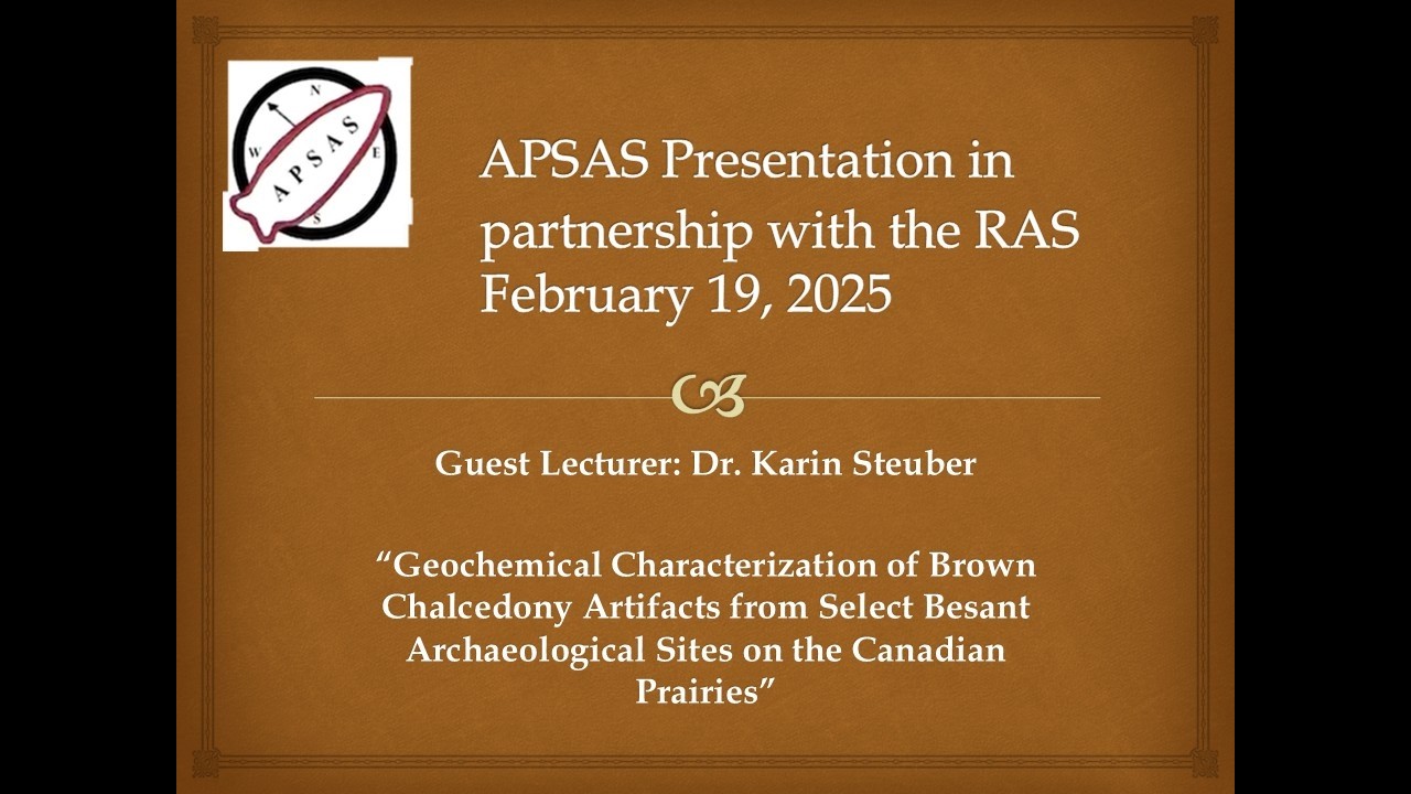 APSAS & RAS February 2025 Presentation