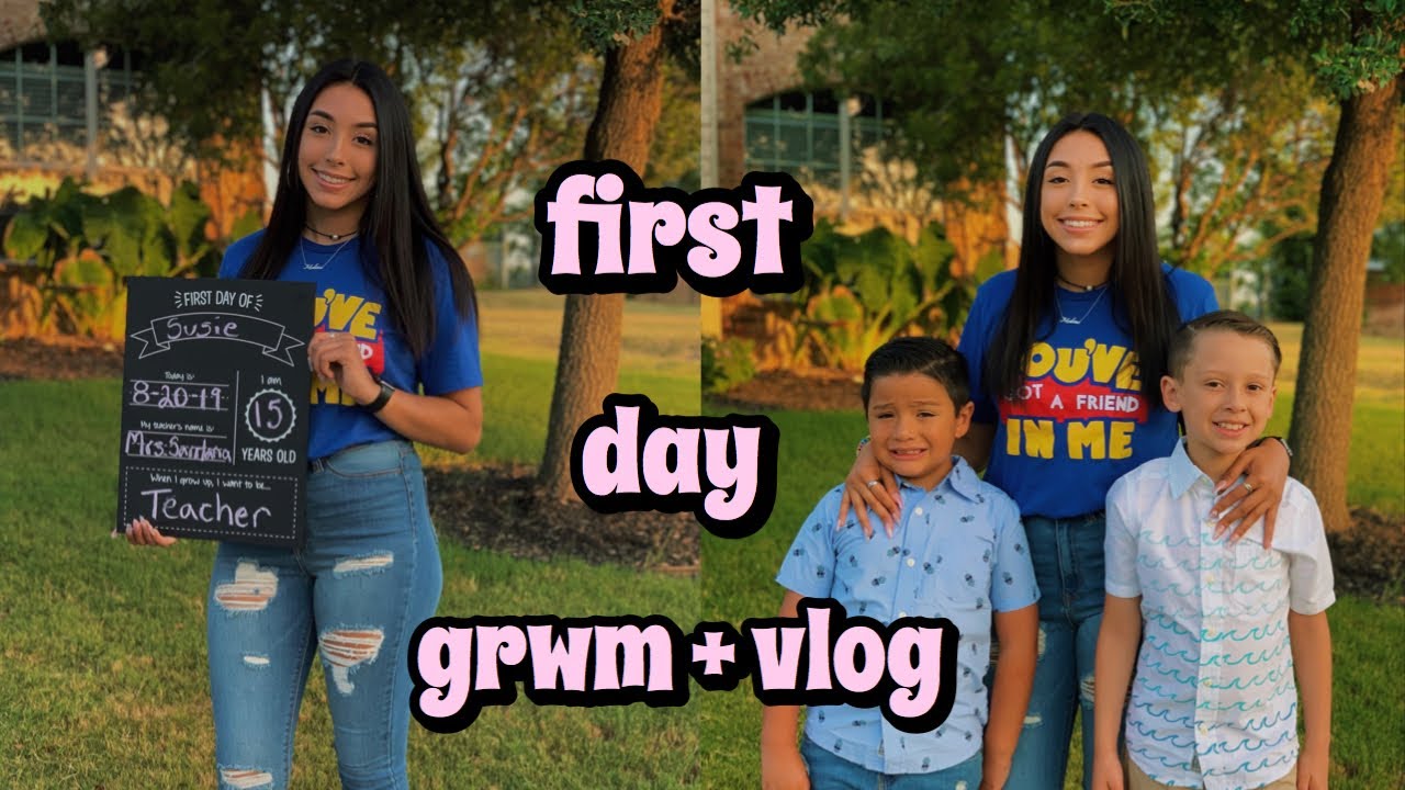 FIRST DAY OF HIGH SCHOOL GRWM | *sophomore edition*