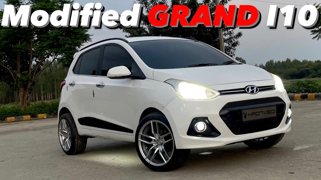Grand i10 modified worth rupees 2 lakh 🔥🔥 || #grandi10 #modifiedcars