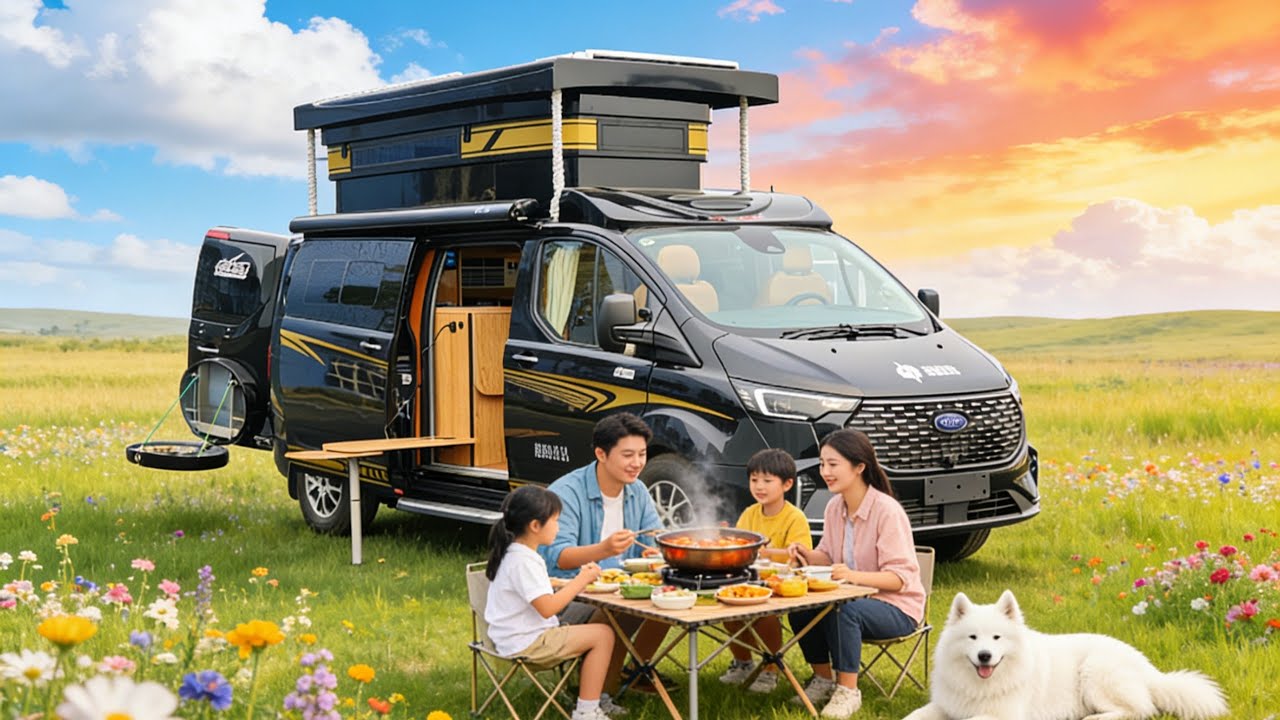 等了三个月的地库房车终于完工了，3座实用布局还有卫生间