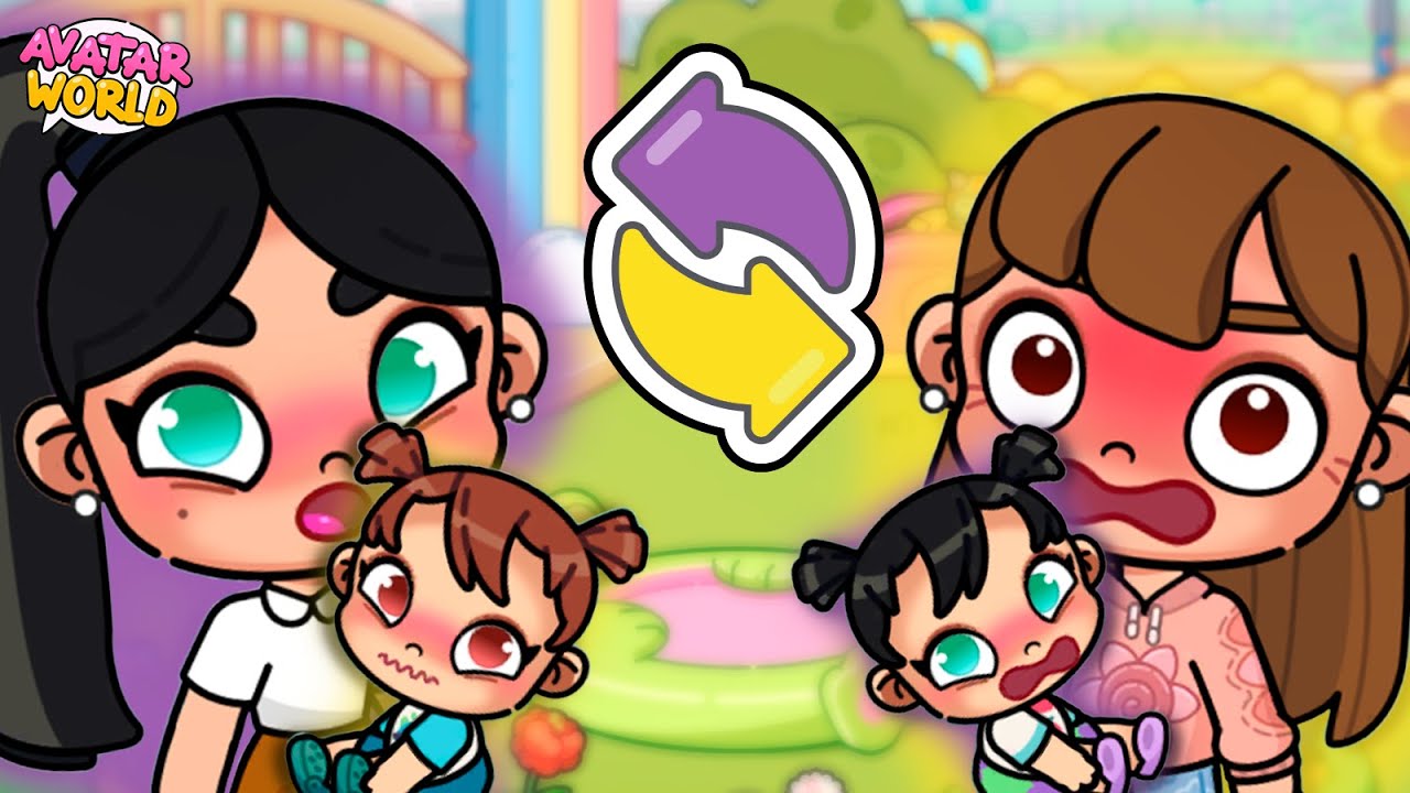 ME CAMBIAN A MI HIJA POR OTRA BEBÉ EN AVATAR WORLD 😱👶 | LUNA GAMES