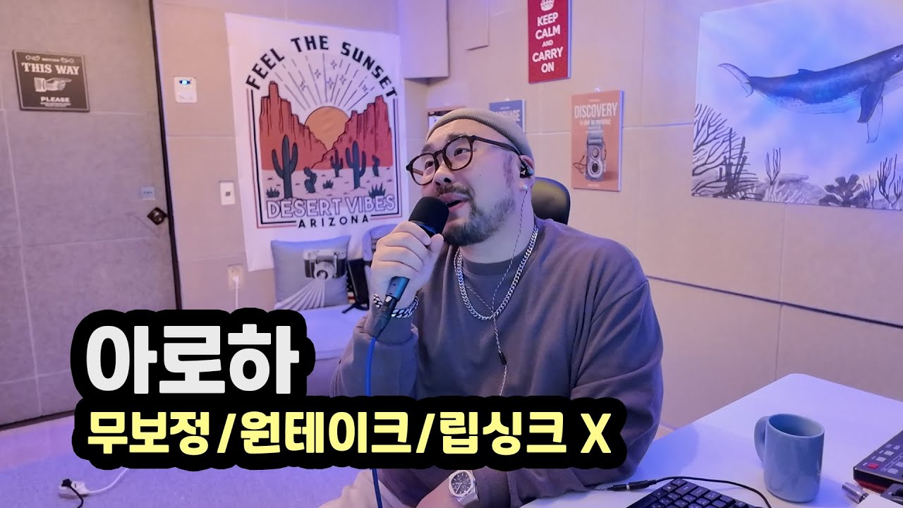 아로하 | 쿨, 조정석 | Cover. 사필성 | 슬기로운 의사생활 OST | 무보정, 원테이크, 립싱크 X | 라이브 | 커버 | 노래 | 플레이리스트 | 보컬