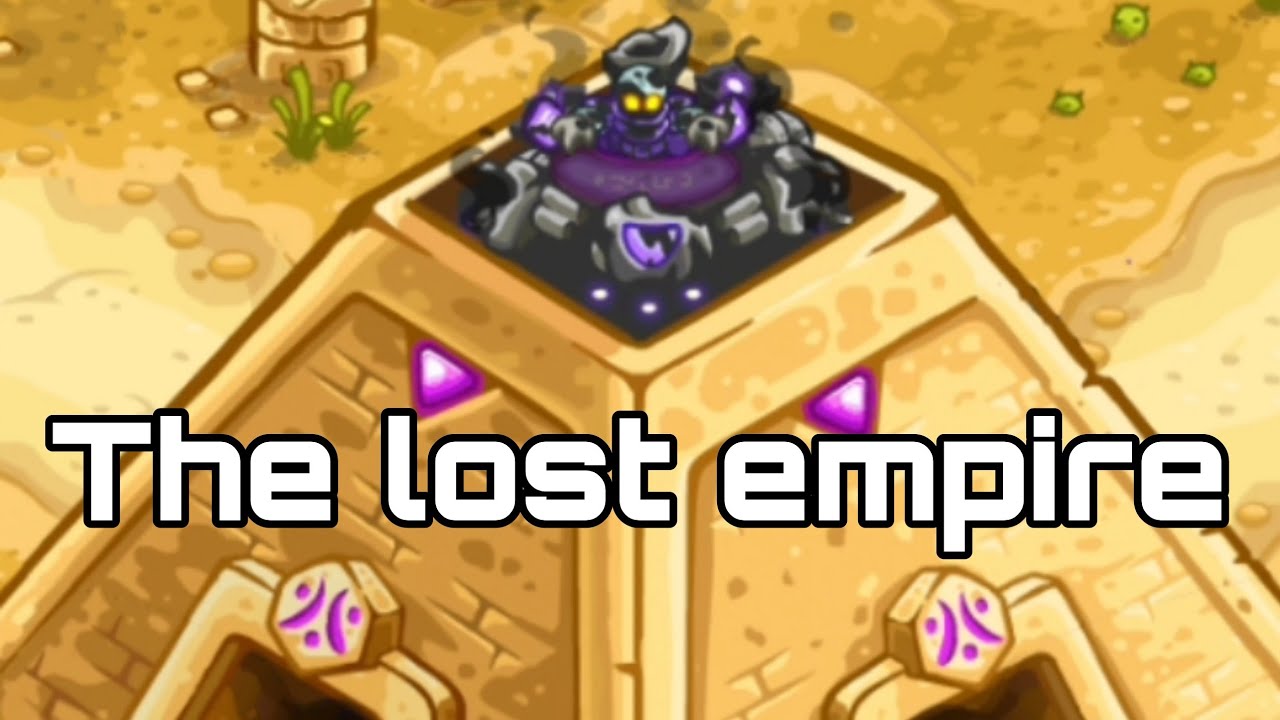 Kingdom rush Vengeance Hammerhold DLC - THE LOST EMPIRE (Veteran, 3 stars)