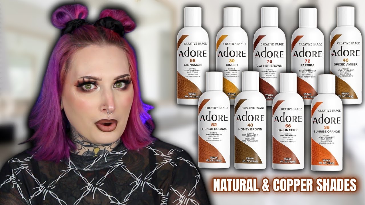 Trying ADORE Copper & Natural Shades! 🤎🧡