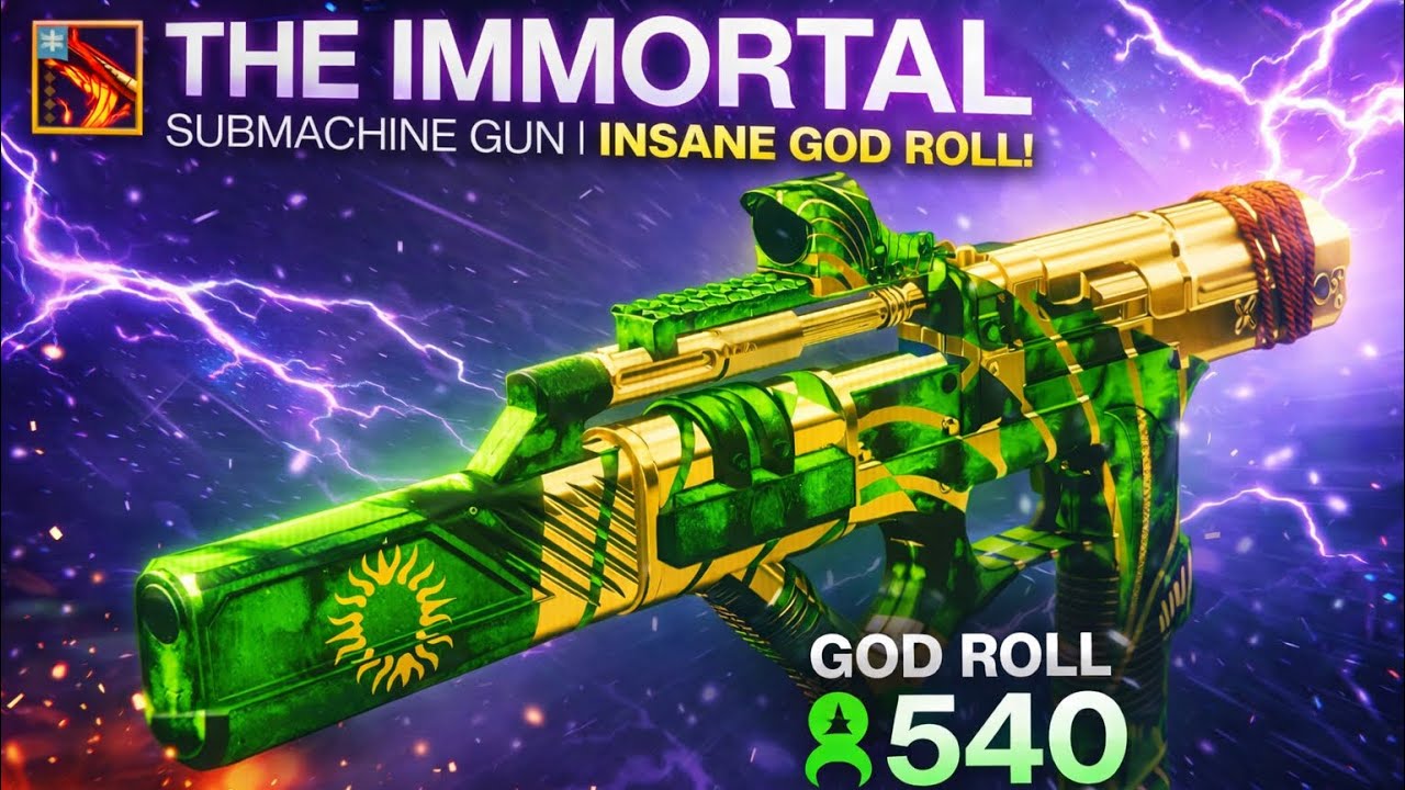 Destiny 2 - the Immortal God Roll! #destiny2 #gaming #ps5 