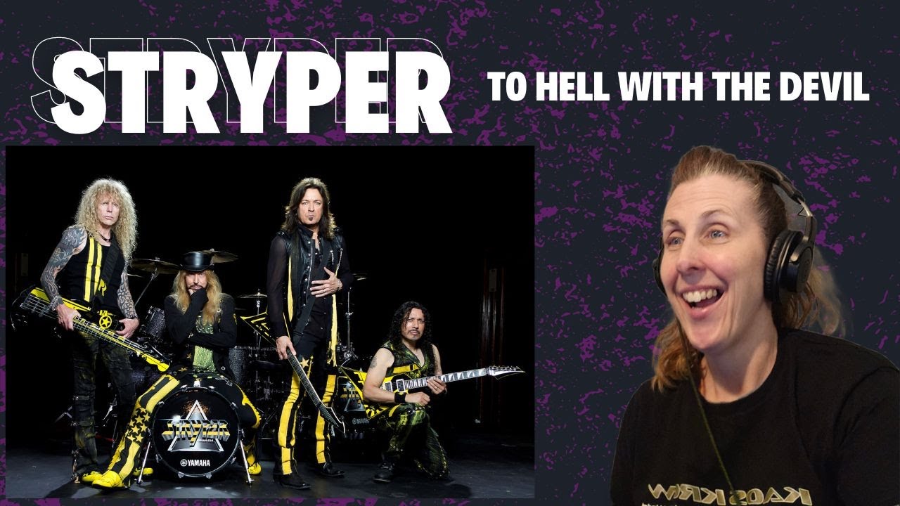 BURN!   STRYPER REACTION -  To Hell with the devil   #Stryperreaction