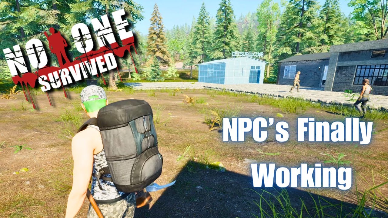 The NPC's Are Finally Working! | No One Survived Gameplay S2EP21 2024