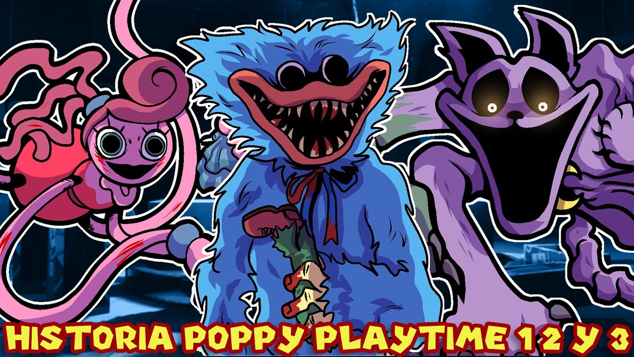 La Historia de Poppy Playtime Capítulos 1 2 y 3 - Pepe el Mago