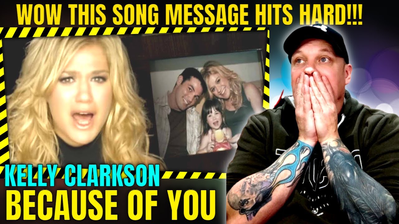 KELLY CLARKSON - Because of You | WOW POWERFUL MESSAGE!  [ Reaction ] | UK REACTOR |