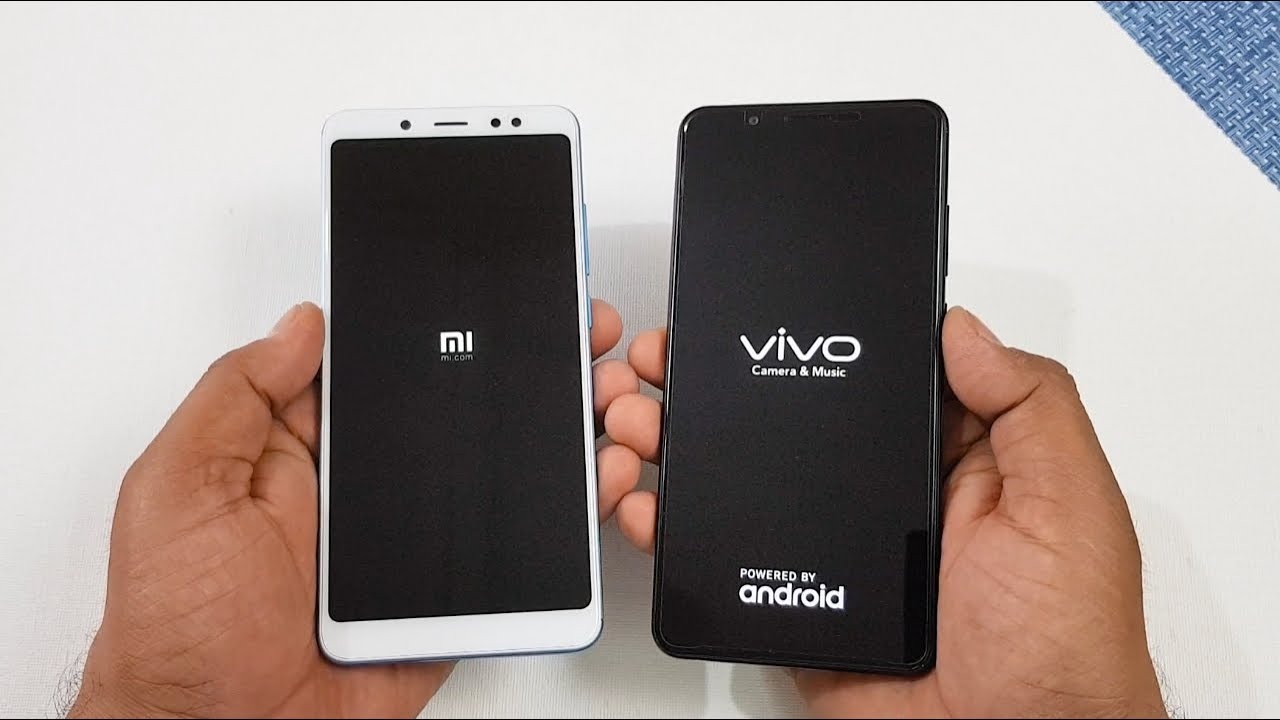 Redmi Note 5 Pro vs ViVo Y71 Speed Test Comparison
