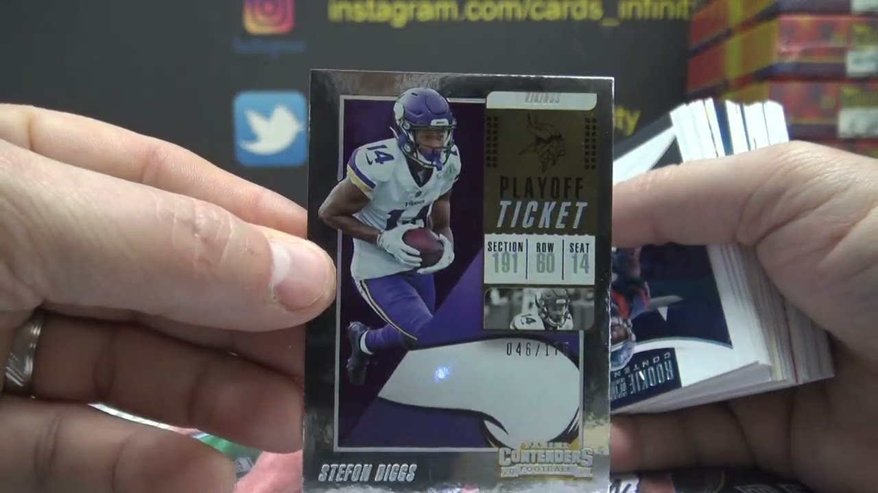 Eric's 2018 Panini Contenders NFL Football 2 Box Break