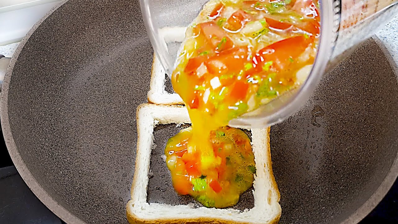 Recept in 10 minuten, eenvoudig en snel ontbijtrecept #012