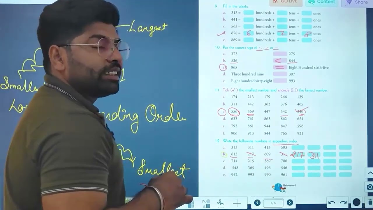 CLASS 3   MATHS  CHAPTER 1    PLAY WITH NUMBERS