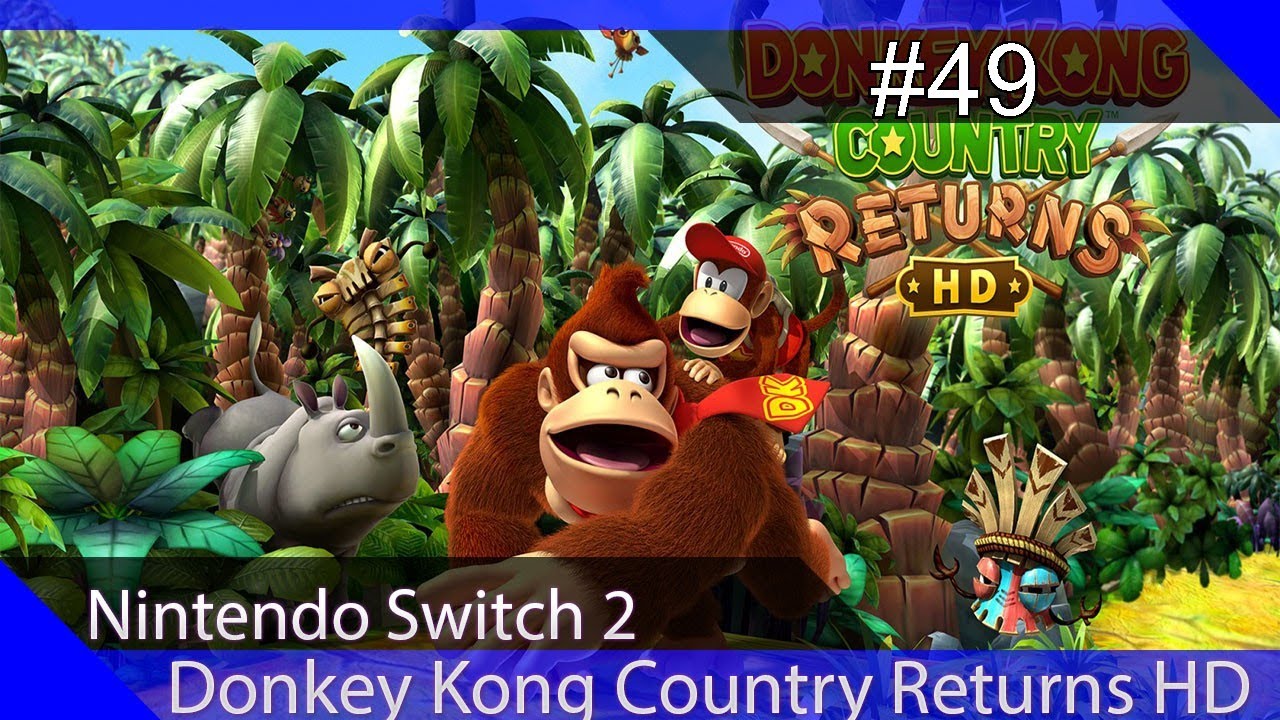 Walkthrough - Donkey Kong Country Returns HD #49 - 6-7 Schiffsschaukel