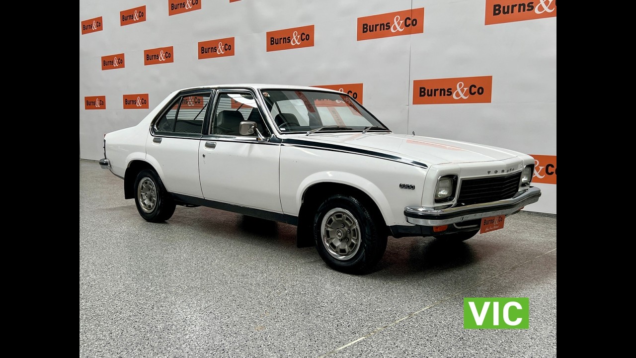 1975 Holden LH Torana SLR 202 3.3L 6 Cyl Manual Sedan