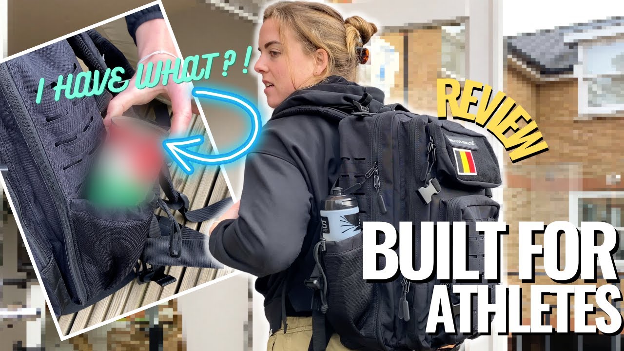 Are Built For Athletes Backpacks worth it? FULL HONEST Review 45L | Inside my gym bag