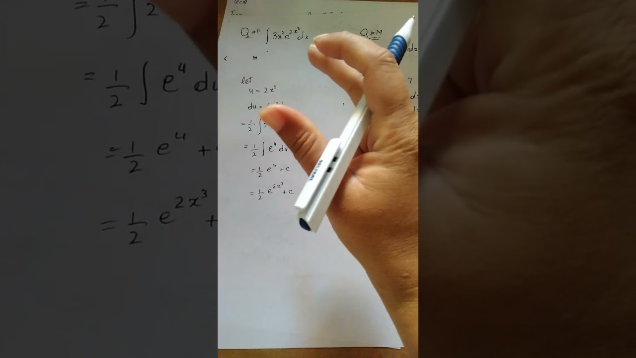Ex#7.2|Q#3-32|integration by substitution method|pre-calculus
