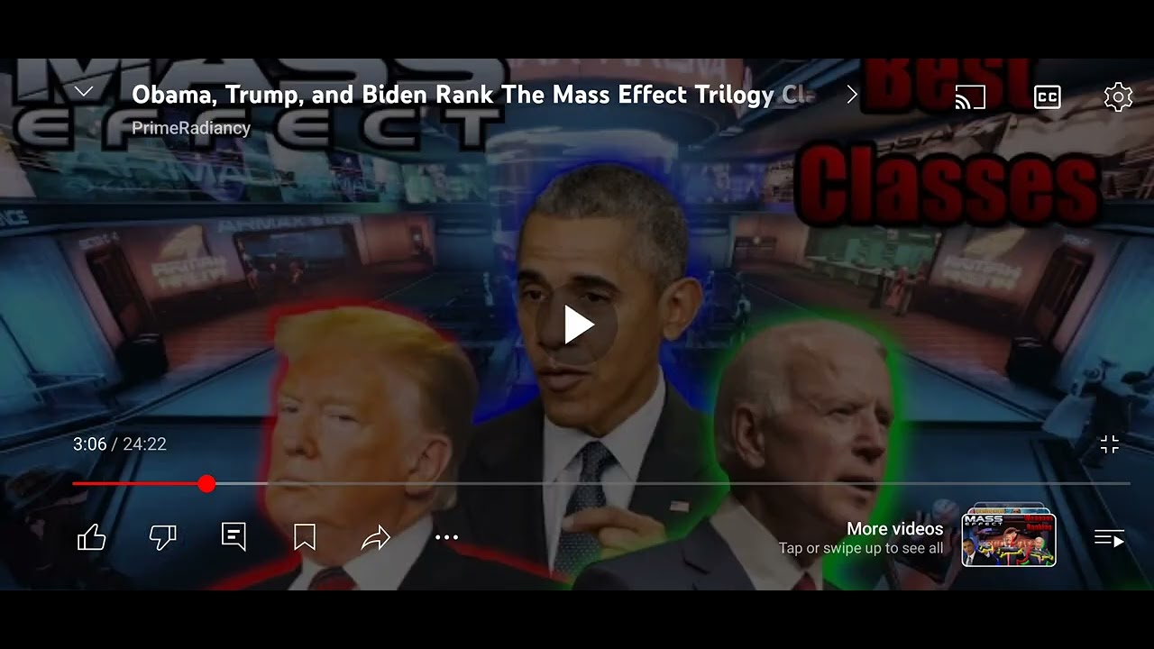 Reacting to PrimeRadiancy's Mass Effect Class Rankings
