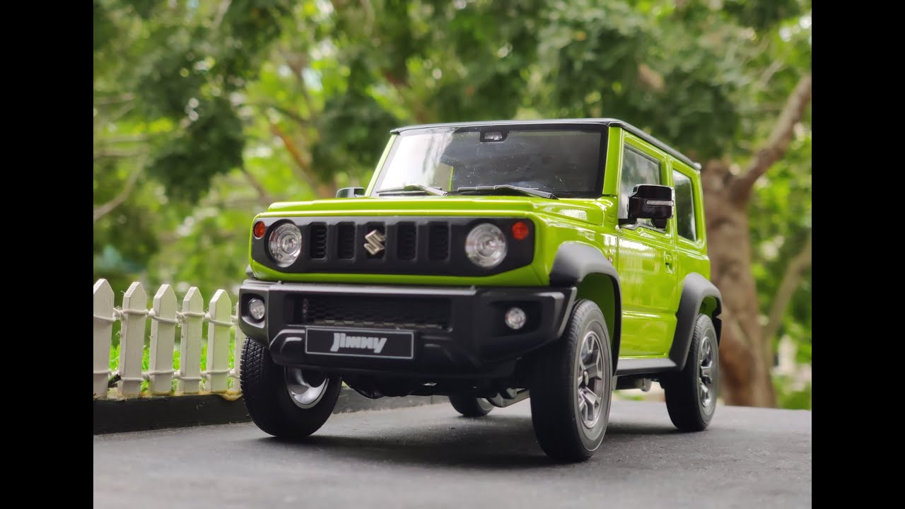 LCD Models 1:18 Suzuki Jimny Sierra (Lime Green)