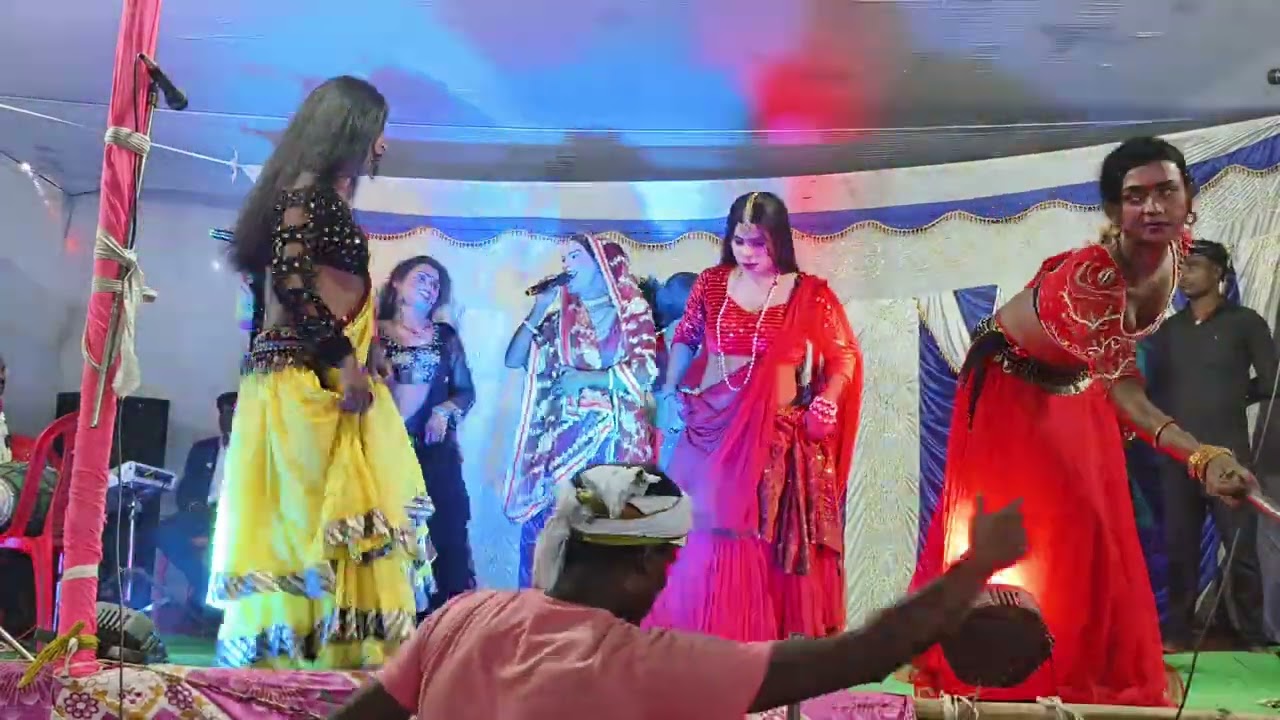 प्यारा सा वंदना || एक झाकी वीडियो!!Alha Rudal Ke Nach !! मैथिली नाच प्रोग्राम 