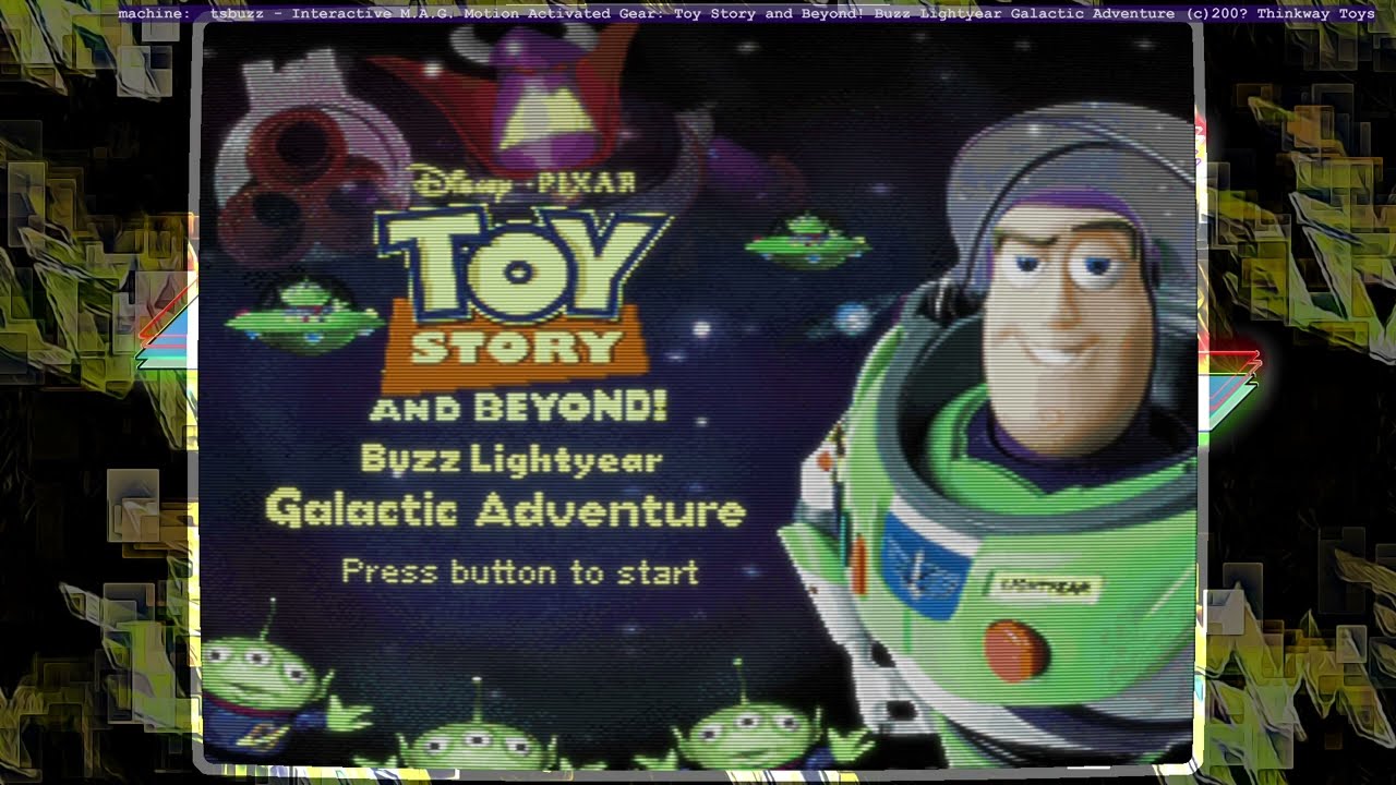 [MAME] (preliminary) Interactive MAG Motion Activated Gear: Toy Story and Beyond! Buzz Lightyear