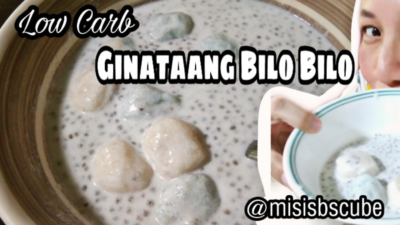 Low Carb LC Keto Ginataang Bilo Bilo Easy Recipe Philippines | Misis B's Cube 🇵🇭