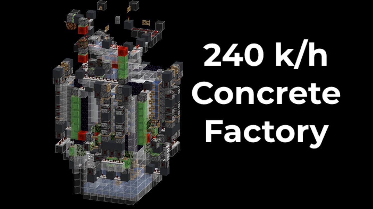 240k/h Concrete Factory [1.14-1.18.1]MCJE