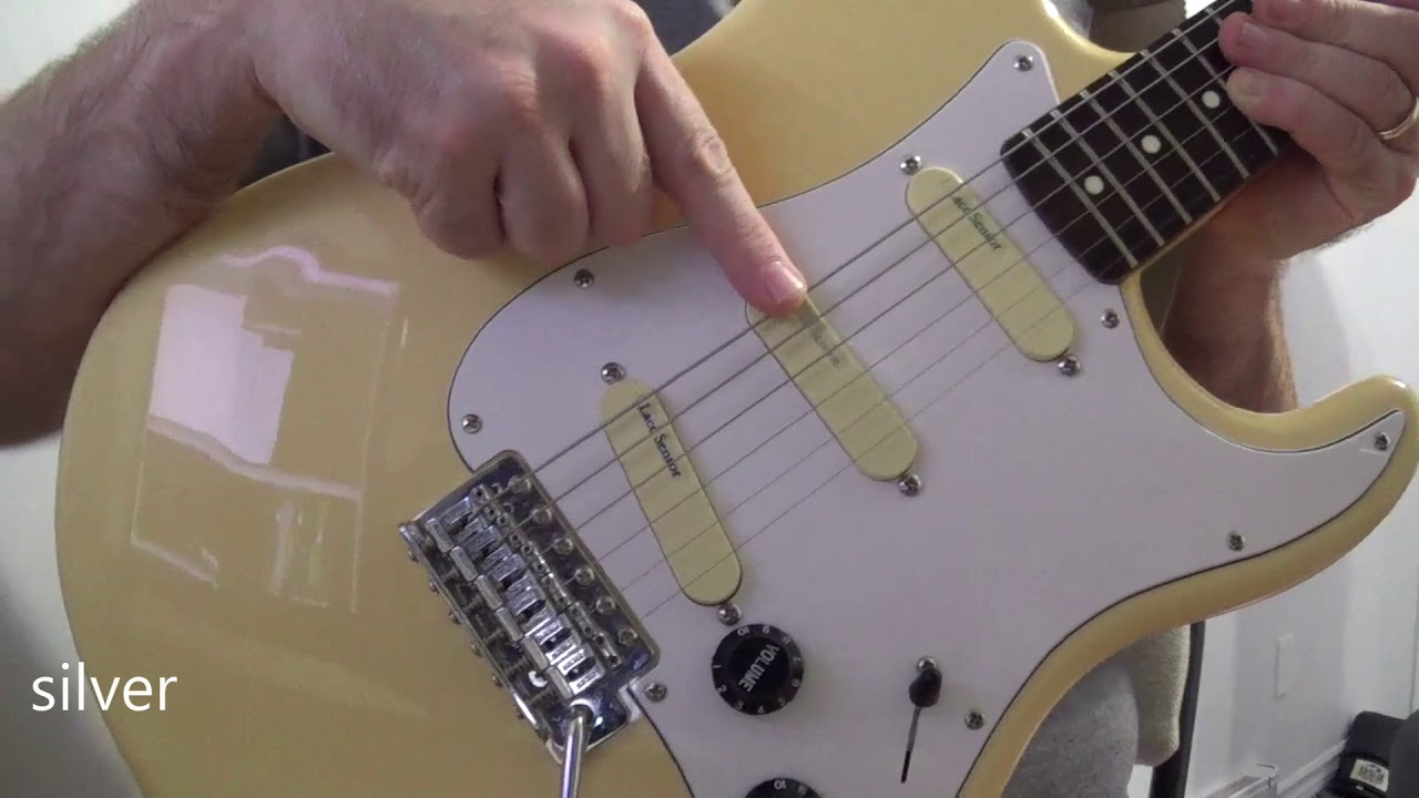 Lace sensor rainbow pack pickup set demo clean