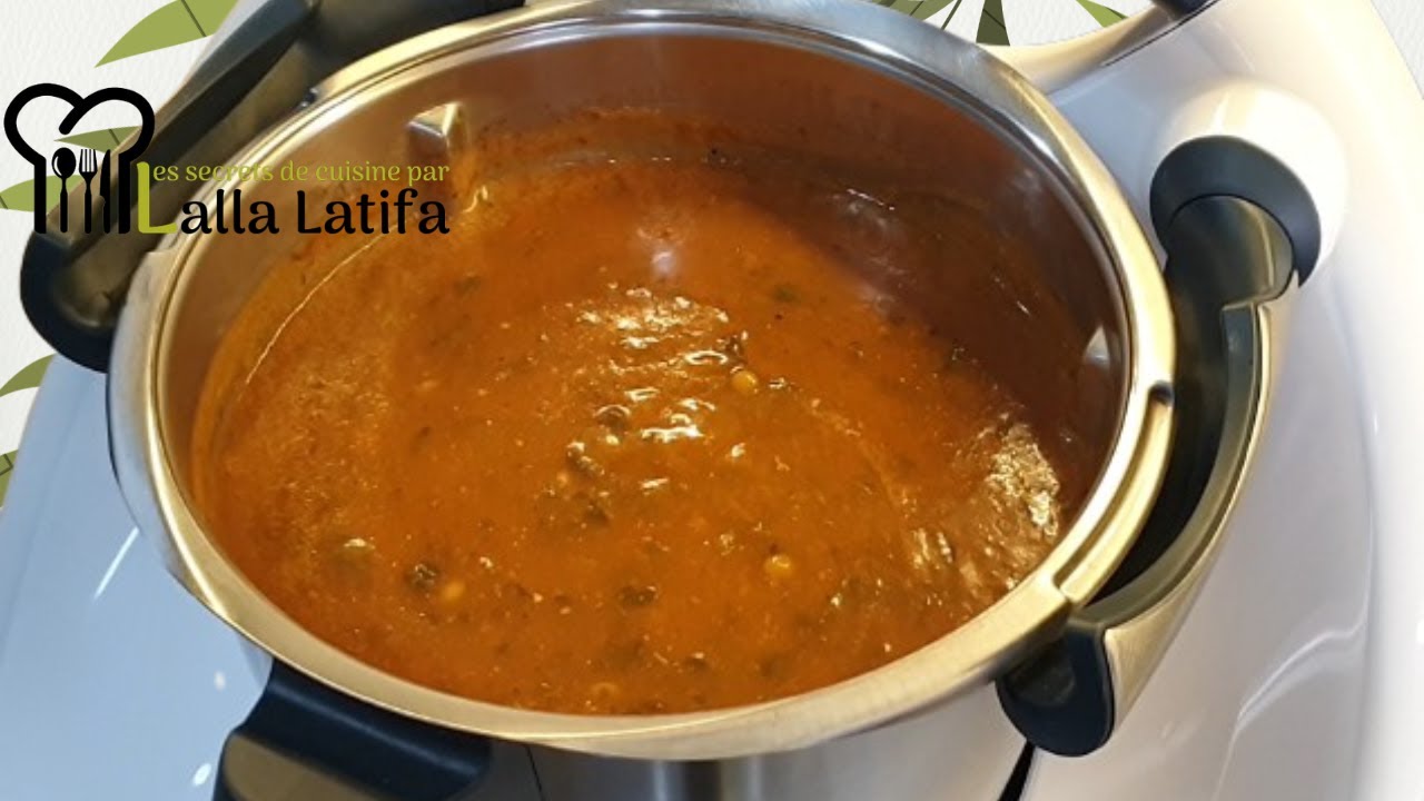 Harira au Thermomix 31 TM5 TM6 الحريرة بلا تدويرة خفا زربا
