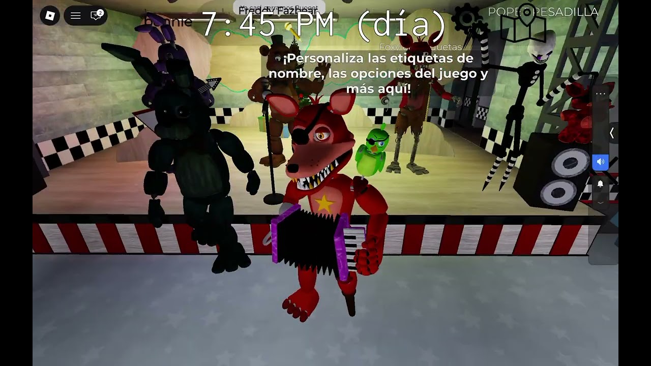 Como conseguir a los rockstars y a shadow Freddy en fredbear's mega roleplay