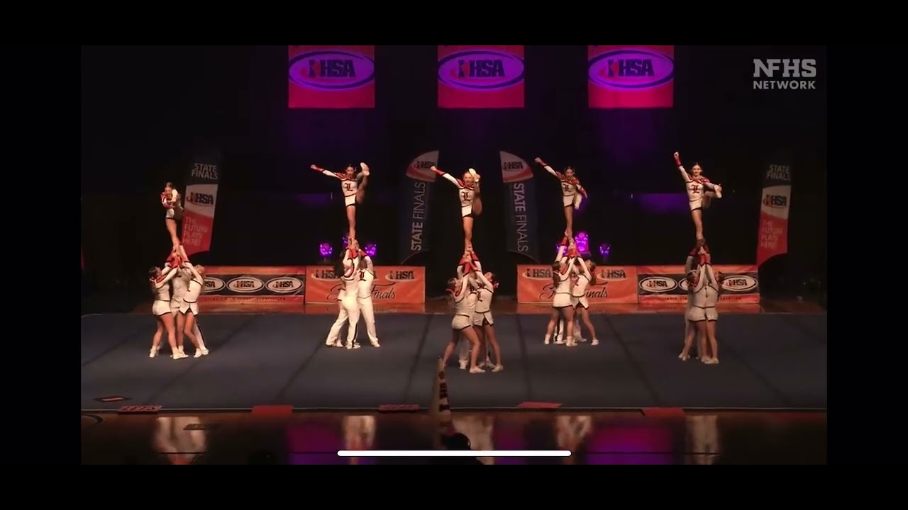 Libertyville High School IHSA State Cheerleading Finals 2023