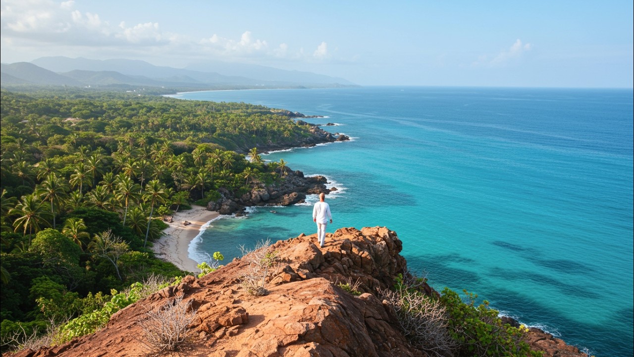 Hiking Cabo de Rama Fort, South Goa, India