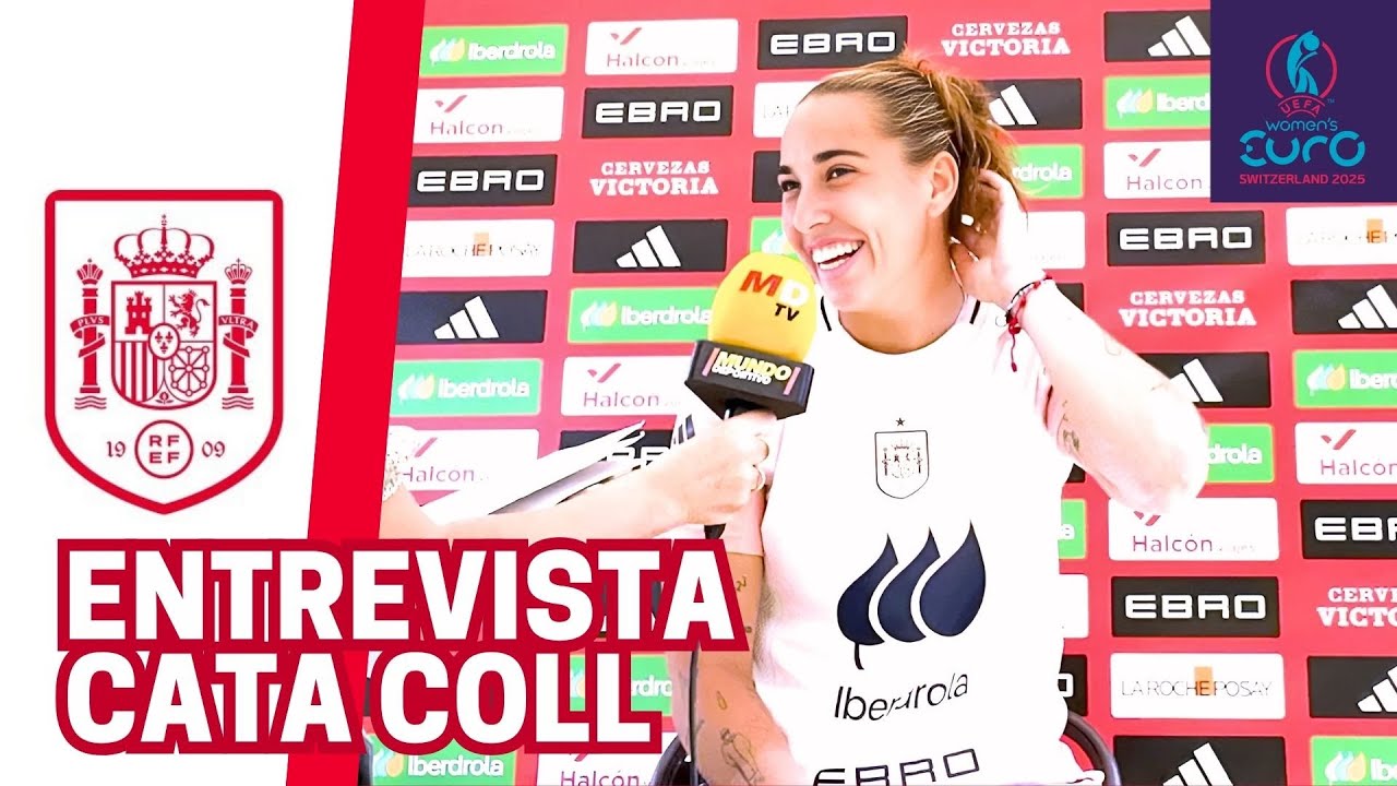 Entrevista MD CATA COLL: “Si peligra mi puesto pero ganamos, que peligre” | EURO FEMENINA 2025