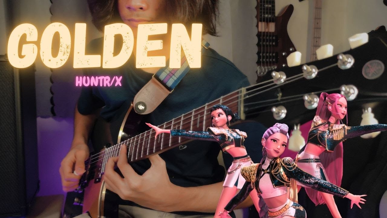 Golden by HUNTR/X | Guitar Instrumental Cover